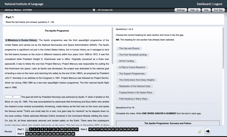 CI Testing System Dashboard